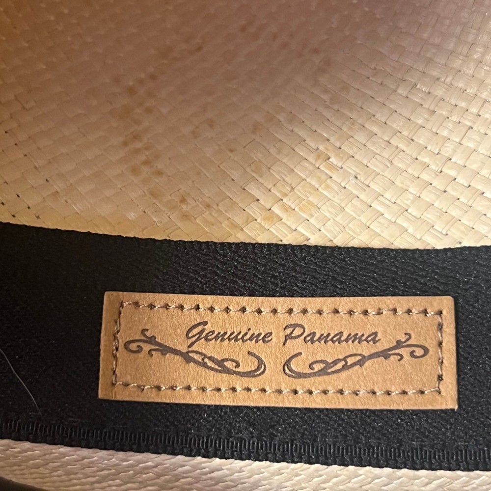 The Hanson Style Men's Fedora crafted from Lite Straw Men's Size S - Picture 6 of 9